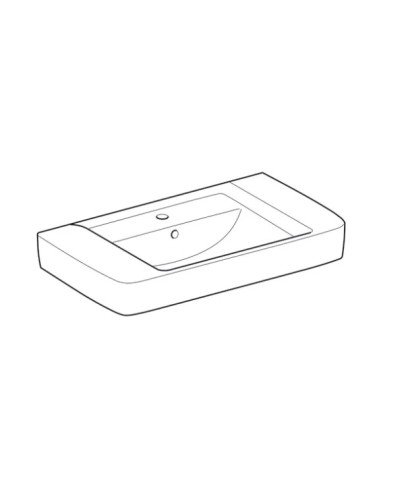 Раковина 85х48 см Geberit Renova Plan 122185000