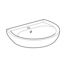 Раковина 60х49 см Geberit Renova 223060000