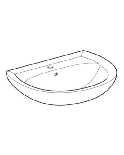 Раковина 65х51 см Geberit Renova 223065000