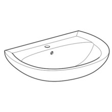 Раковина 70х53 см Geberit Renova 223070000