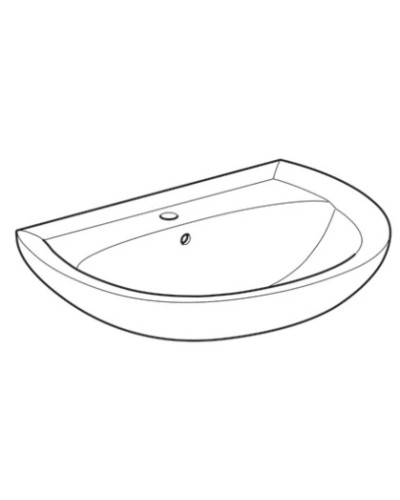 Раковина 70х53 см Geberit Renova 223070000