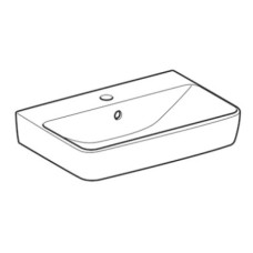 Раковина 55х37 см Geberit Renova Compact 226155000