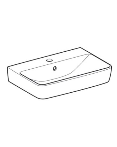 Раковина 55х37 см Geberit Renova Compact 226155000