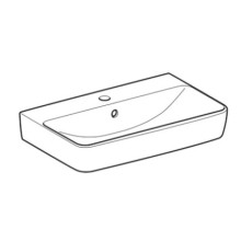 Раковина 60х37 см Geberit Renova Compact 226160000