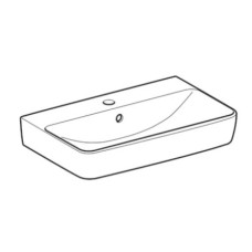 Раковина 60х37 см Geberit Renova Compact 226160000