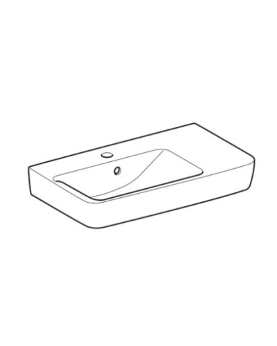 Раковина 65х37 см Geberit Renova Compact 226165000