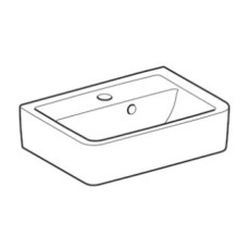 Раковина 45х32 см Geberit Renova Plan 272145000