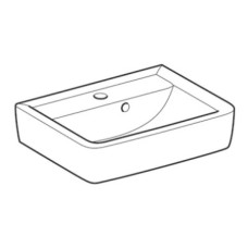 Раковина 50х38 см Geberit Renova Plan 272150000