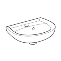 Раковина 45х34 см Geberit Renova 273045000