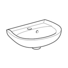 Раковина 45х34 см Geberit Renova 273045000