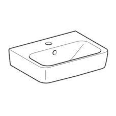 Раковина 45х34 см Geberit Renova Compact 276145000