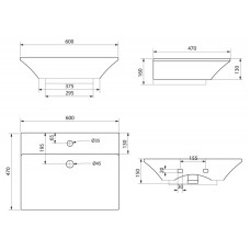 Раковина BelBagno REGINA