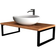 Столешница под раковину 1MarKa Grunge Loft 90 У85831 подвесная Дуб вотан