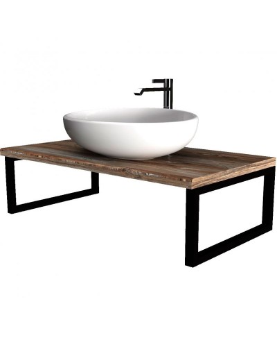 Столешница под раковину 1MarKa Grunge Loft 90 У85834 подвесная Дуб намибия