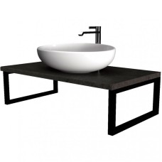 Столешница под раковину 1MarKa Grunge Loft 90 У85837 подвесная Бетон темно-серый