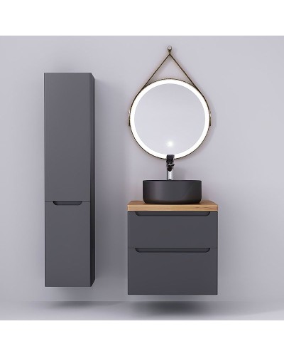 Столешница под раковину Jorno Wood 60 Wood.06.60/LW Светлое дерево