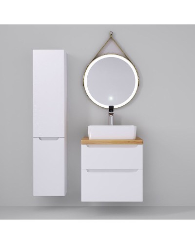 Столешница под раковину Jorno Wood 60 Wood.06.60/LW Светлое дерево