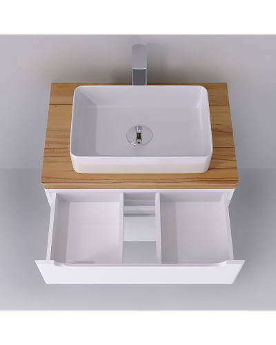 Столешница под раковину Jorno Wood 80 Wood.06.80/LW Светлое дерево