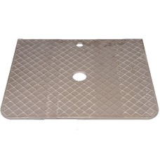 Столешница под раковину Style Line Атлантика 60 ID01 СС-00002233 Белая глянцевая мраморная