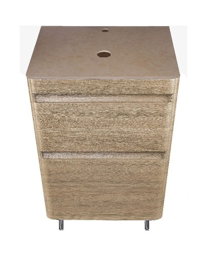 Столешница под раковину Style Line Атлантика 60 MI01 СС-00002234 Светло-бежевая