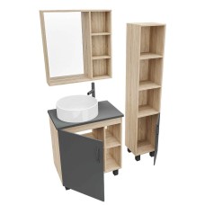 Столешница под раковину Grossman Флай 70 507002 Серая