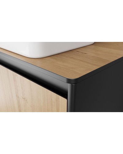 Столешница под раковину Velvex Klaufs 80 StKLA.80.MH-217.617 Черная Шатане