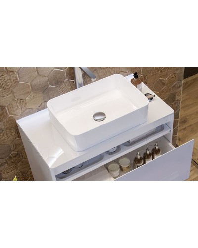 Столешница под раковину Velvex Klaufs 100 StKLA.100.MH-216.616 Белая