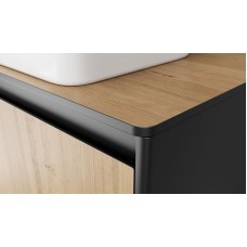 Столешница под раковину Velvex Klaufs 100 StKLA.100.MH-217.617 Черная Шатане