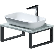 Столешница под раковину 1MarKa Grunge Loft 60 Ц0000001586 Бетон светлый