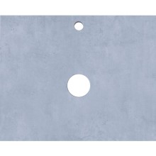 Столешница под раковину 1MarKa Grunge Loft 60 Ц0000001586 Бетон светлый