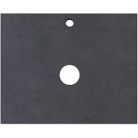 Столешница под раковину 1MarKa Grunge Loft 60 Ц0000001585 Бетон темно-серый