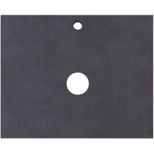 Столешница под раковину 1MarKa Grunge Loft 60 Ц0000001585 Бетон темно-серый