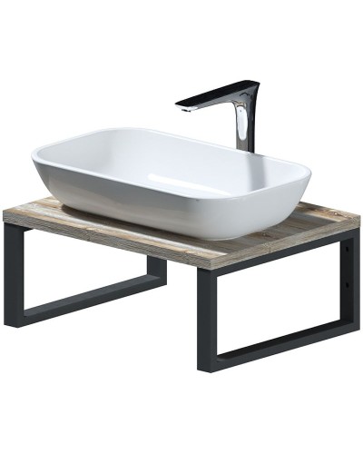 Столешница под раковину 1MarKa Grunge Loft 60 Ц0000001583 Дуб намибия