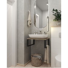 Столешница под раковину 1MarKa Grunge Loft 60 Ц0000001583 Дуб намибия