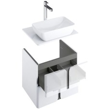 Столешница под раковину Ravak Balance 60 X000001370 Белый блестящий лак