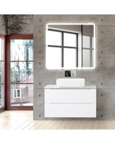 Столешница под раковину BelBagno KEP-80-CESTR-W0 Cemento Struttura