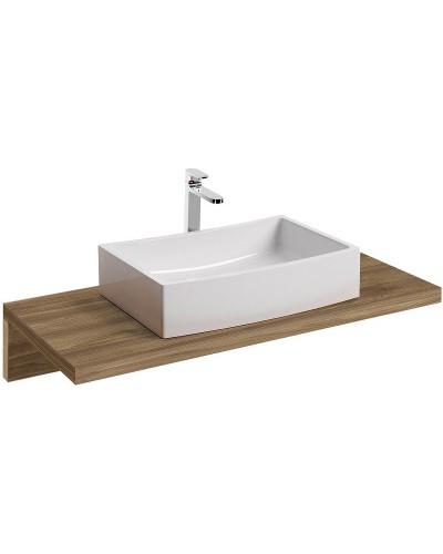 Столешница под раковину Ravak Formy L 80 X000000836 Темный орех