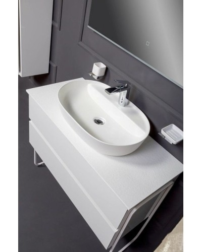 Столешница под раковину Boheme Armadi Art Vallessi 120 840-120-W Белая