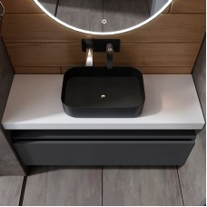 Столешница под раковину Boheme Armadi Art Flat 120 869-120 Белая