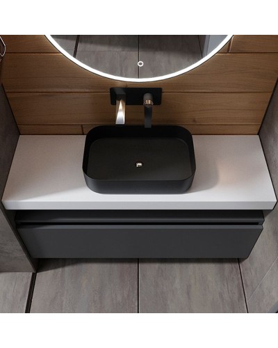 Столешница под раковину Boheme Armadi Art Flat 120 869-120 Белая