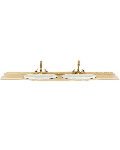 Столешница под раковину Migliore Kantri 172 28620 Travertino