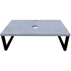 Столешница под раковину 1MarKa Grunge Loft 70 Ц0000015934 Бетон светлый