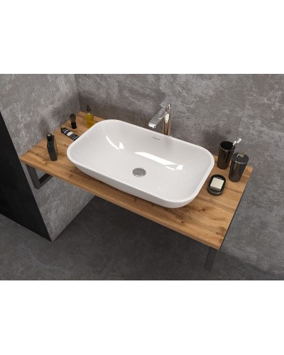 Столешница под раковину 1MarKa Grunge Loft 70 Ц0000015936 Дуб Вотан