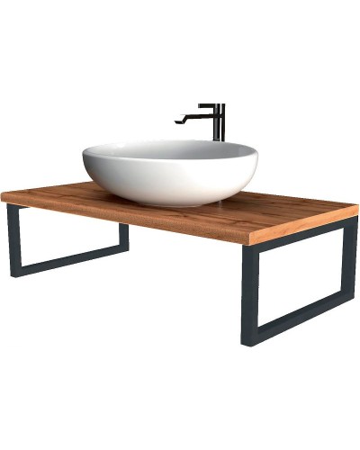 Столешница под раковину 1MarKa Grunge Loft 70 Ц0000015936 Дуб Вотан