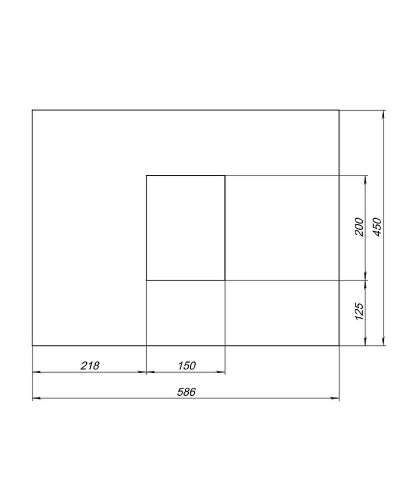 Столешница под раковину Aquanet Nova Lite 60 257607 Белый мрамор