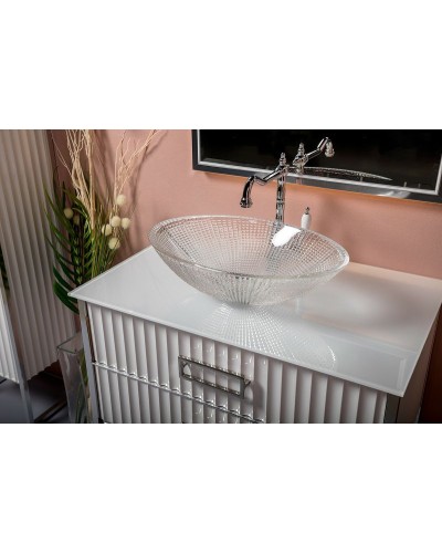 Столешница под раковину Boheme Armadi Art NeoArt 80 853-080-WH Белая