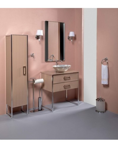 Столешница под раковину Boheme Armadi Art NeoArt 80 853-080-CP Капучино