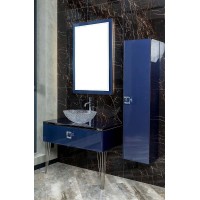 Столешница под раковину Boheme Armadi Art Lucido 101 853-100-BL Насыщенный синий