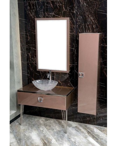 Столешница под раковину Boheme Armadi Art Lucido 101 853-100-PU Лиловый