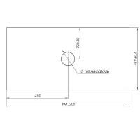 Столешница под раковину Allen Brau Reality 90 1.32024.G Графит